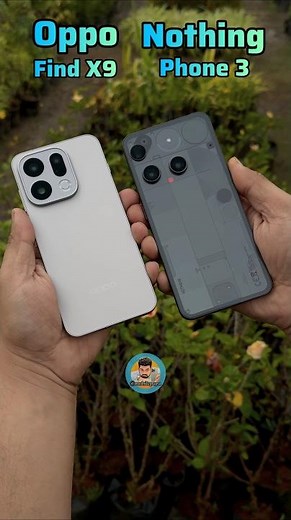 Oppo Find X9 Vs Nothing Phone 3 Zoom Test #mobilepapa #shorts
