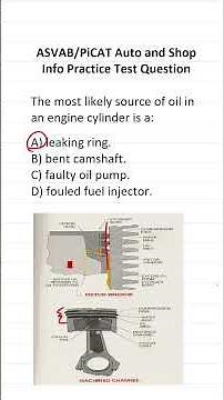 ASVAB/PiCAT Automotive and Shop Info Practice Test Question #acetheasvab with #grammarhero