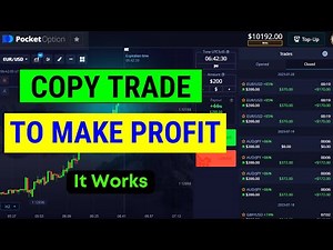 HOW TO DO COPY TRADING IN POCKET OPTION | To Make Profit (it works)