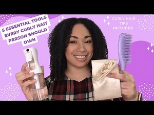 5 Essential Tools Every Curly Hair Person Should Own! 🌟✨