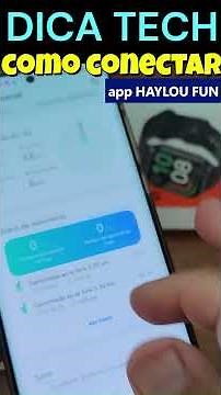 HOW TO CONNECT THE HAYLOU FUN APP