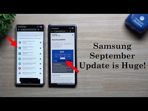 Samsung's September Update is Massive - Plus Updates To More Apps & Services