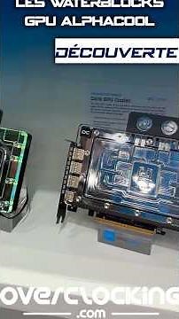 Tons of GPU waterblocks from Alphacool at Computex! #pcgaming #hardware