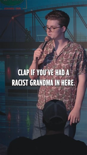 Helium Comedy Studios | Zachary Clark's got a racist grandma 😬👵 #standupcomedy #grandmas #oldheads #racistcheck | Instagram