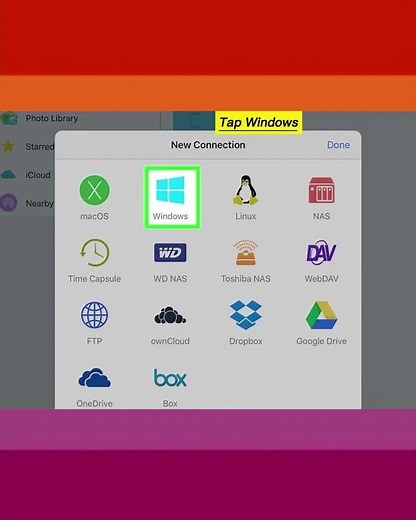 How to Access a Shared Folder on an iPhone or iPad