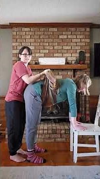 How to use a rebozo, or large scarf, to encourage optimal fetal positioning. #pregnancy