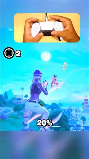 Every elimination = more aim assist #fortnite #shorts