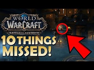 Mechagon Preview [Patch 8.2] - Small Details You Missed | Battle for Azeroth