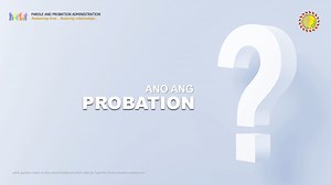 Ano nga ba ang probation o subok-laya? Ano ang mga serbisyo ng Parole and Probation Administration? Panoorin po natin 'to. Kung may tanong po kayo o gustong linawin, mag-email lang po kayo sa probation.info@probation.gov.ph. Puwede rin po kayong bumisita sa Probation Office sa inyong lugar. #probation | Parole and Probation Administration