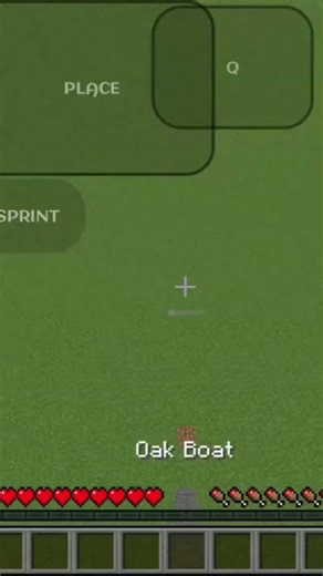 boat clutch in Minecraft Java edition #minecraft #clutch #shortsfeed #viralshorts