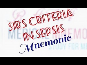 SIRS criteria in Sepsis Mnemonic