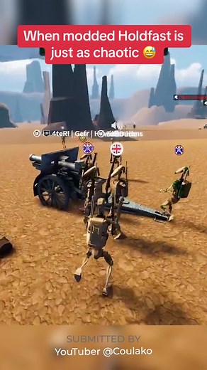 I guess they didnt load them quick enough 👀 #holdfast #holdfastnationsatwar #starwars #clonewars #voicechat #gaming #funnymoments