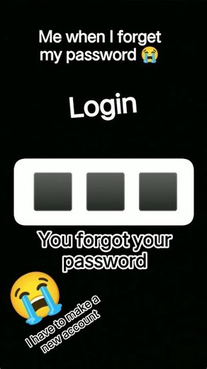 when I forget my password