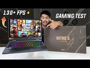 ACER NITRO 5 Gaming Laptop| GTA V Gaming Test🔥| Unboxing & Review|