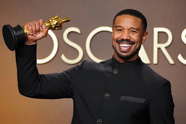 Michael B. Jordan wins best actor for ‘Sinners,’ taking home his first Oscar in popular victory