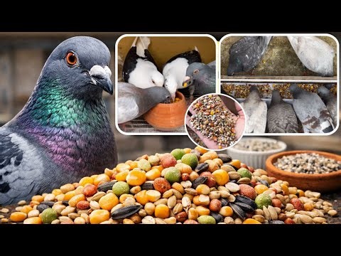 The Complete Guide to Feeding Pigeons 🕊️ From Basic Grains to Champion Racing Diets
