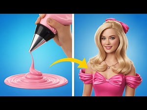 CUTE HACKS 🎀 Doll Makeover Ideas And Crafts by 123 GO! Galaxy