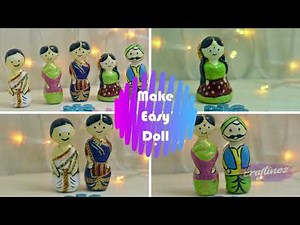 How to make golu doll using clay | Clay doll making 2023 | my handmade golu dolls | diy golu doll