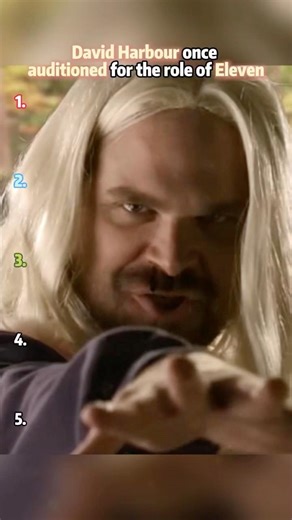 David Harbour once auditioned for the role of Eleven#davidharbour
