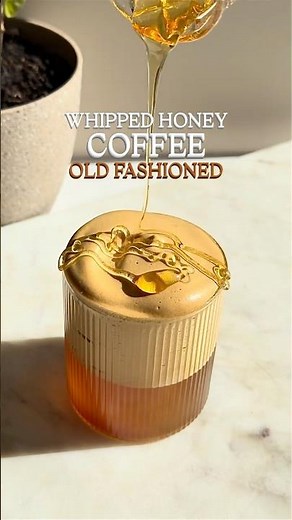 Whipped Honey Coffee Old Fashioned