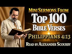 2 | Philippians 4:13 | Mini Sermon | TOP 100 Bible Verses KJV | By Alexander Scourby | Audio & text