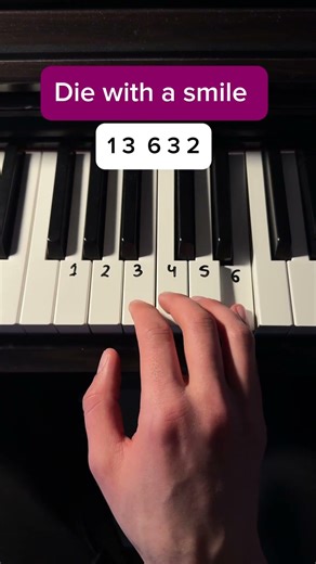 Die with a smile ♥️ (easy piano tutorial)