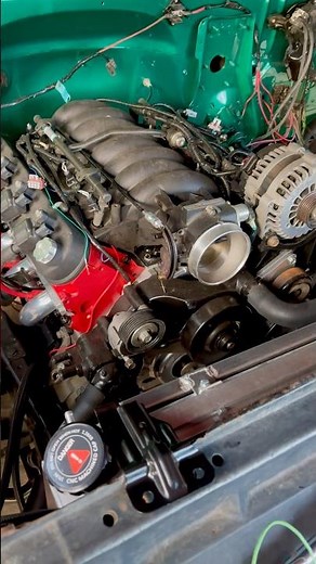 Found Time to Test-Fit the Radiator & Fan 👀 | Chevy C10 #new #mechanic #lsswap #c10
