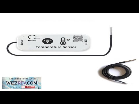 Tuya Smart WiFi Zigbe Temperature Humidity Sensor 20C to 105C Remote Monitoring