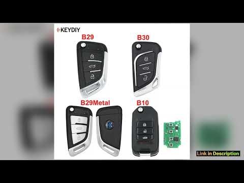 5pcs KEYDIY B series Remote B10 B29 B29Metal B30 Universal KD Remote Key for KD900 KDX2 KDMAX Premi