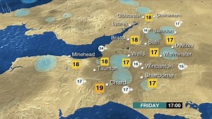 5.8K views · 41 reactions | Fingers-crossed for the weekend, here's the forecast. | BBC Bristol | Facebook
