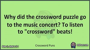 Crossword - Jokes, Puns, Wordplays, and Laughter