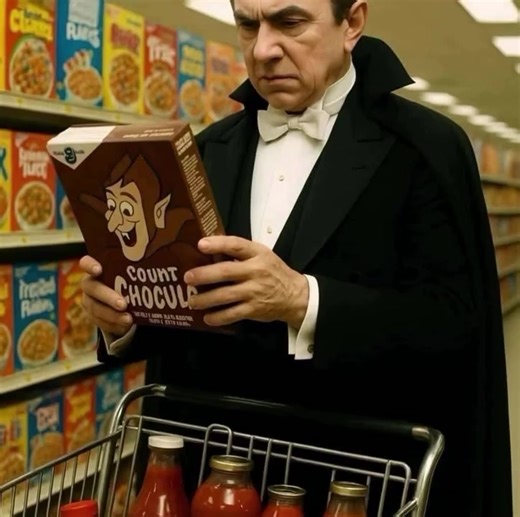 🧛🏻‍♂️🥣 Count Chocula….. it’s a bloody good cereal #dracula #countchocula #breakfast #edit #fyp