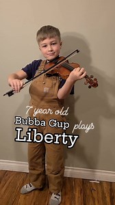 7 year old Bradley plays another favorite crowd pleaser, Liberty! If you like this, PLEASE SHARE IT WITH OTHERS! Thank you all! #guppyclan #FiddleFun | Fiddle Faddle and Fun
