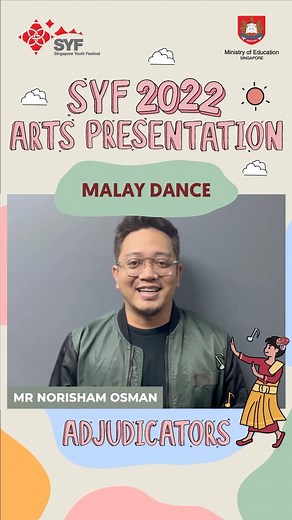 1.3K views | Meet the SYF 2022 AP Malay Dance Adjudicators! Our Adjudicators: Norisham Osman Zaini Mohd Tahir Som Said We wish our students all the best for their performances! #syf #syf2022 #syf2022ap | Singapore Youth Festival - SYF | Facebook