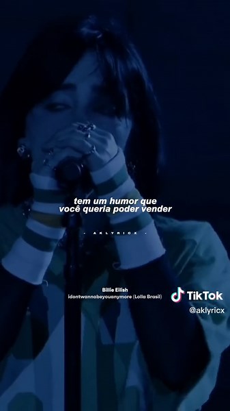 Billie Eilish - idontwannabeyouanymore | Live Performance at Lollapalooza Brasil 2023