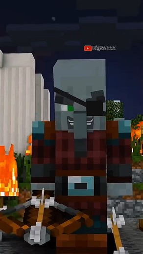 Why Do Pillagers Attack Villagers? | The Dark Truth 😱 | Minecraft Animations #minecraft