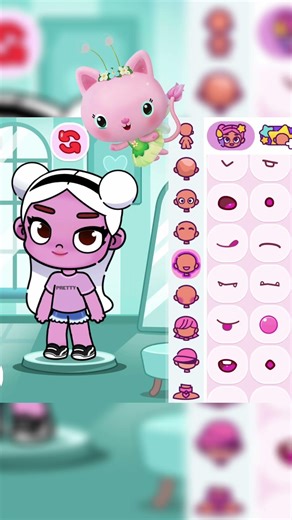 CUTE PINK CAT🩷 #tocaboca #avatarstory #avatarworld