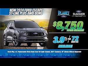 New 2024 Ford Escape ST-Line Plus | $8,750 OFF MSRP | 3.9% APR for 72m | Ford Dealer in Dallas, TX