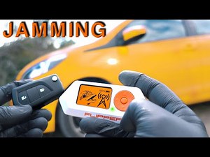 Flipper Zero Car Key Signal - Jamming Car Key FOB Hack