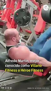 4.8K views · 20 reactions |  Alfredo Martín, mejor conocido como Villano Fitness o Héroe Fitness falleció en los recientes días, así lo informó su pareja, Vera Schroeder, a través de su cuenta de Instagram. . . . . . . #fisicoculturismo #fitness #alfredomartin | La Prensa | Facebook