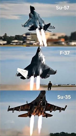 F 22 vs Su 57 vs Su 35 Fighter Jets Comparison #f35 #su57 #su36 #fighter #jet #military #shorts