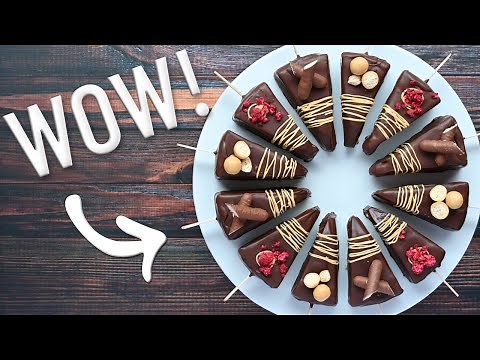 Check out this show stopper cheesecake stick dessert