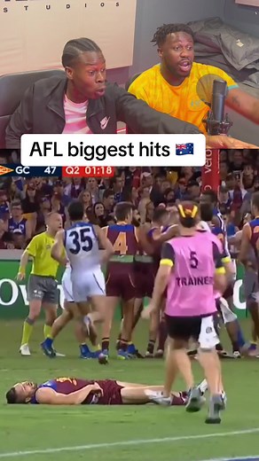 AFL Biggest Hits Reaction: Australians Bring the Heat