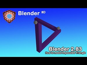 Blender 2.83: How to make the Impossible Triangle