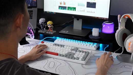 2.1K views · 17 reactions |  Perfect for both gaming and work! ⌨️ Havit KB885L Keyboard – Stylish lighting, smooth performance, and ultimate comfort. ✅ Durable & reliable build ✅ Fast and responsive keys ✅ Modern look with stunning RGB effects ⚡ Grab yours now at the best price! | Vibe Gaming | Facebook