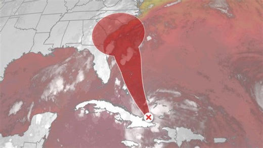Map Tracker For Hurricanes Imelda And Humberto: Satellite, Spaghetti Models, Forecasts And More