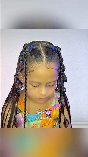 EASY HAIRSTYLE WITH ELASTICS
