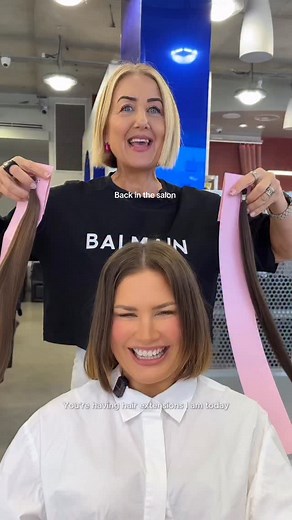 Sharlene Lee | Adding our custom made hair extensions to give a little more thickness and length. #hairextensions #hair #hairthickness #hairgoals... | Instagram