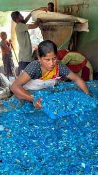 Amazing making Containers using discarded plastic.#shortsfeed #woodscraft