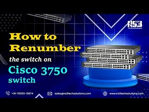 How to Remove Virtual Stacking from a Cisco switch 3750 #ns3techsolutions#Cisco#Switch#trending